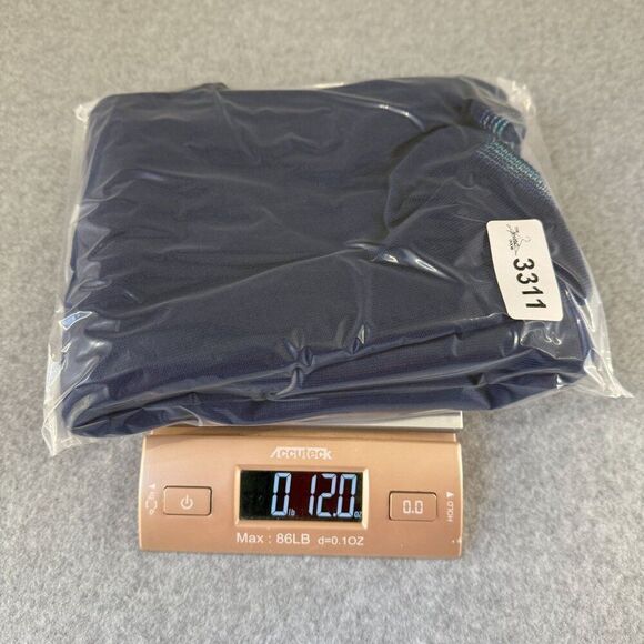 Montechiaro Size XL Blue Navy 3D Knit Sweater Italy‎ Men's Striped Textured - Picture 7 of 8